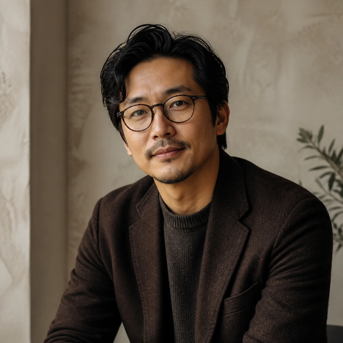 Authority Portrait testimonialPortraitThree 가상 인물 장면